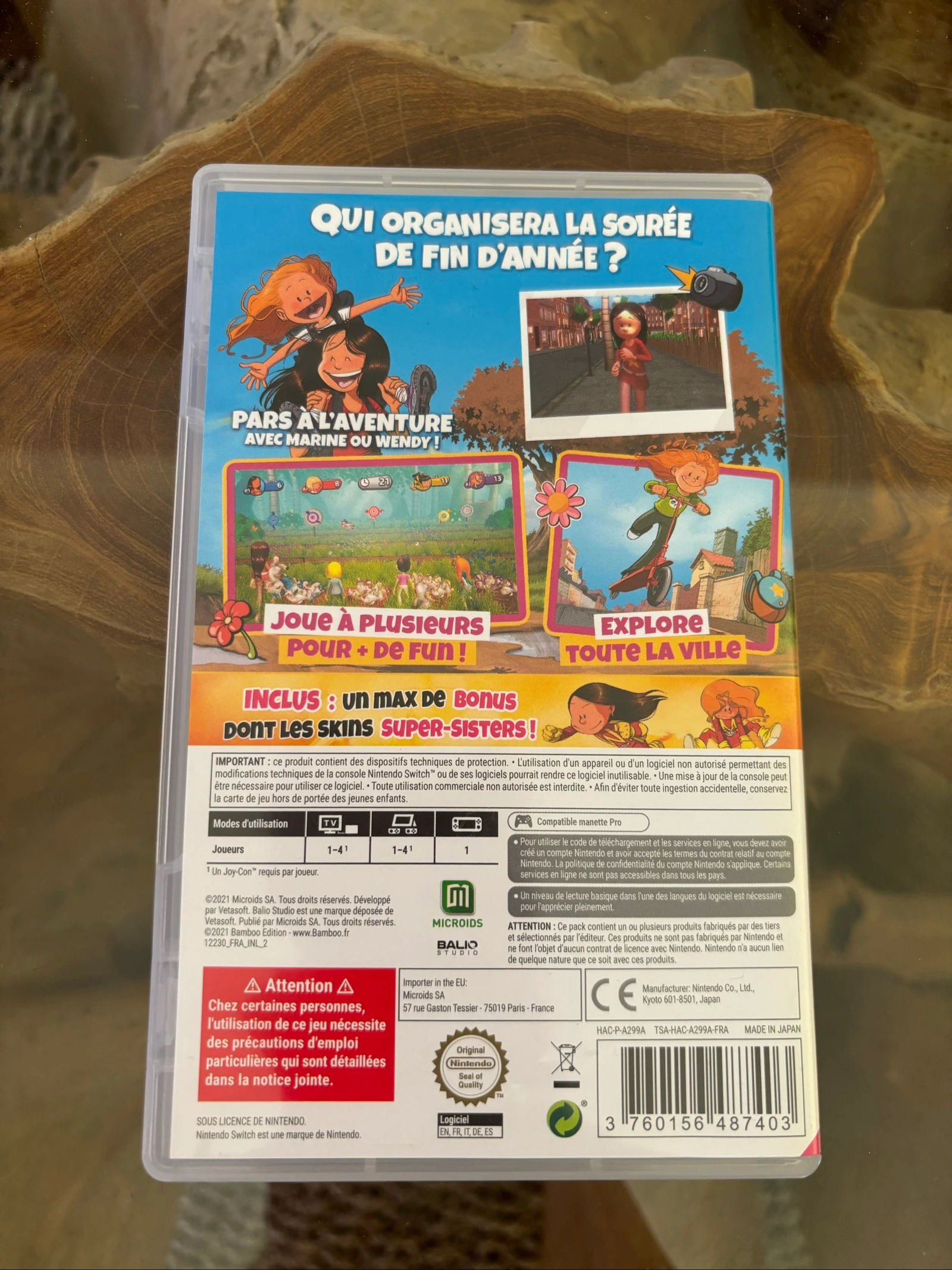 Jeu Nintendo Switch Les sisters – photo 2